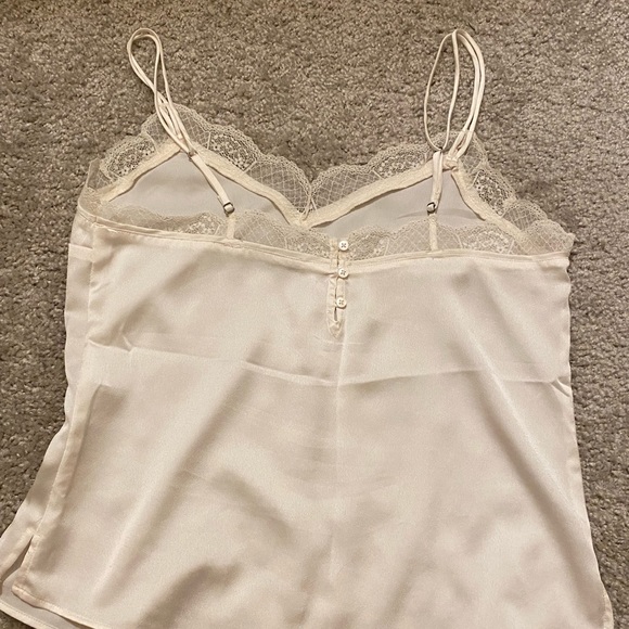 Abercrombie & Fitch Cream Satin Cami - Picture 4 of 4